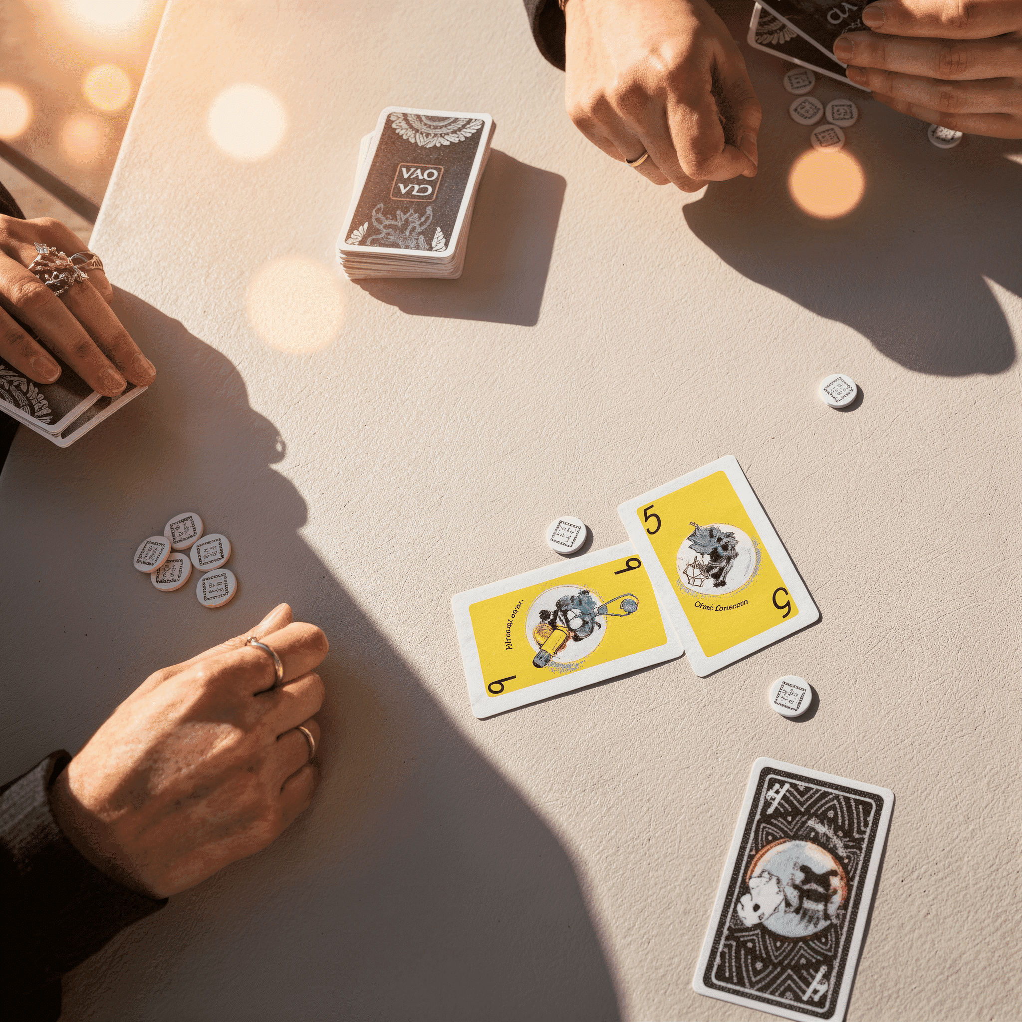 clavao-juego-de-cartas-con-amigos-partida Juegos de mesa divertidos: partida de CLAVAO con amigos y familia